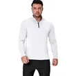 REPREVE® Men's Quarter Zipper rPET Performance Long Sleeve | https://www.bestnamebadges.com