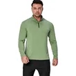 REPREVE® Men's Quarter Zipper rPET Performance Long Sleeve | https://www.bestnamebadges.com