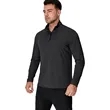 REPREVE® Men's Quarter Zipper rPET Performance Long Sleeve | https://www.bestnamebadges.com