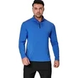 REPREVE® Men's Quarter Zipper rPET Performance Long Sleeve | https://www.bestnamebadges.com