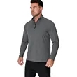 REPREVE® Men's Quarter Zipper rPET Performance Long Sleeve | https://www.bestnamebadges.com