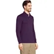 REPREVE® - Men's rPET Polyester Long Sleeve Polo | https://www.bestnamebadges.com