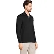 REPREVE® - Men's rPET Polyester Long Sleeve Polo | https://www.bestnamebadges.com