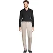 REPREVE® - Men's rPET Polyester Long Sleeve Polo | https://www.bestnamebadges.com