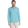 REPREVE® - Men's rPET Polyester Long Sleeve Polo | https://www.bestnamebadges.com