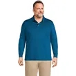 REPREVE® - Men's rPET Polyester Long Sleeve Polo | https://www.bestnamebadges.com