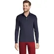 REPREVE® - Men's rPET Polyester Long Sleeve Polo | https://www.bestnamebadges.com