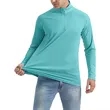 REPREVE® - Men's Quarter Zipper rPET Polyester Raglan Sleeve | https://www.bestnamebadges.com