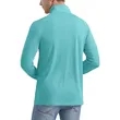 REPREVE® - Men's Quarter Zipper rPET Polyester Raglan Sleeve | https://www.bestnamebadges.com