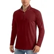 REPREVE® - Men's Quarter Zipper rPET Polyester Raglan Sleeve | https://www.bestnamebadges.com