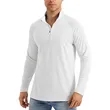 REPREVE® - Men's Quarter Zipper rPET Polyester Raglan Sleeve | https://www.bestnamebadges.com