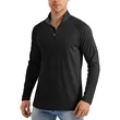 REPREVE® - Men's Quarter Zipper rPET Polyester Raglan Sleeve | https://www.bestnamebadges.com