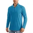 REPREVE® - Men's Quarter Zipper rPET Polyester Raglan Sleeve | https://www.bestnamebadges.com