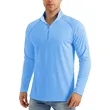 REPREVE® - Men's Quarter Zipper rPET Polyester Raglan Sleeve | https://www.bestnamebadges.com