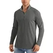 REPREVE® - Men's Quarter Zipper rPET Polyester Raglan Sleeve | https://www.bestnamebadges.com