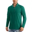 REPREVE® - Men's Quarter Zipper rPET Polyester Raglan Sleeve | https://www.bestnamebadges.com