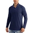 REPREVE® - Men's Quarter Zipper rPET Polyester Raglan Sleeve | https://www.bestnamebadges.com
