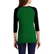 REPREVE® - Women's rPET Performance Baseball Jersey | https://www.bestnamebadges.com