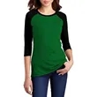 REPREVE® - Women's rPET Performance Baseball Jersey | https://www.bestnamebadges.com