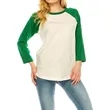 REPREVE® - Women's rPET Performance Baseball Jersey | https://www.bestnamebadges.com