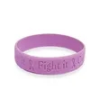 Debossed - 3/4 inch Wristband-A | https://www.bestnamebadges.com