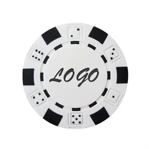 11.5 Gram ABS Dice Striped Poker Chips