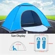 Instant Pop Up Lightweight Camping Tent | https://www.bestnamebadges.com