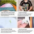 Instant Pop Up Lightweight Camping Tent | https://www.bestnamebadges.com