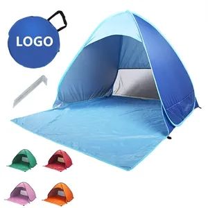 Automatic Pop Up Portable Beach Tent | https://www.bestnamebadges.com