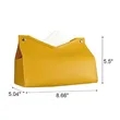 PVC Paper Bag Facial Tissue Box Cover Holder | https://www.bestnamebadges.com