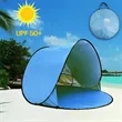 Automatic Pop Up Instant Beach Tent | https://www.bestnamebadges.com