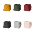 Foldable PVC Organizer Box Leather Desk Sundry Storage Tray | https://www.bestnamebadges.com