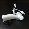 Rechargeable Flash Handheld Mini LED Fan With Message | https://www.bestnamebadges.com