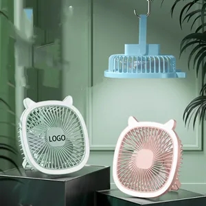 Desktop Outdoor Night Light Electric Fan