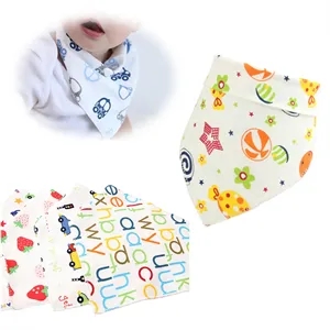 Cotton Triangle Baby Bib