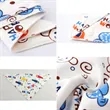 Cotton Triangle Baby Bib | https://www.bestnamebadges.com