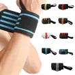 Adjustable Wrist Stripe Pattern Support Straps | https://www.bestnamebadges.com