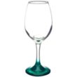 10 oz. Rioja White Colored Glasses W/ Custom Logo | https://www.bestnamebadges.com