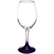 10 oz. Rioja White Colored Glasses W/ Custom Logo | https://www.bestnamebadges.com