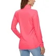 REPREVE® - Women's rPET Performance Quarter Zipper | https://www.bestnamebadges.com