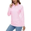 REPREVE® - Women's rPET Performance Quarter Zipper | https://www.bestnamebadges.com