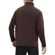 Men's rPET Quarter Zip Raglan Fleece Pullover, Antibacterial | https://www.bestnamebadges.com