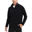 Men's rPET Quarter Zip Raglan Fleece Pullover, Antibacterial | https://www.bestnamebadges.com