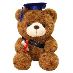 9'' Graduation Teddy Bear Stuffed Plush Toys Doll Gift