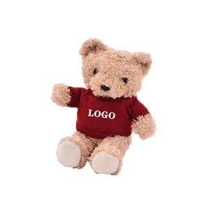 9'' Sweater Teddy Bear Stuffed Plush Toys Doll Gift