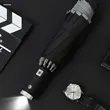 Automatic Folding Umbrella With LED Light Reflective Strip | https://www.bestnamebadges.com