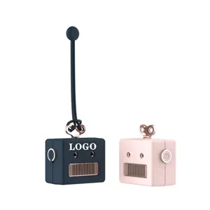 Mini Retro Rechargeable Robot Wireless Speaker Music Player