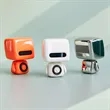 Mini Retro Rechargeable Robot Wireless Speaker Music Player | https://www.bestnamebadges.com