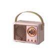 Mini Radio Shape Rechargeable Wireless Speaker Music Player | https://www.bestnamebadges.com