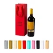 Red Wine Bag White Cardboard Gift | https://www.bestnamebadges.com